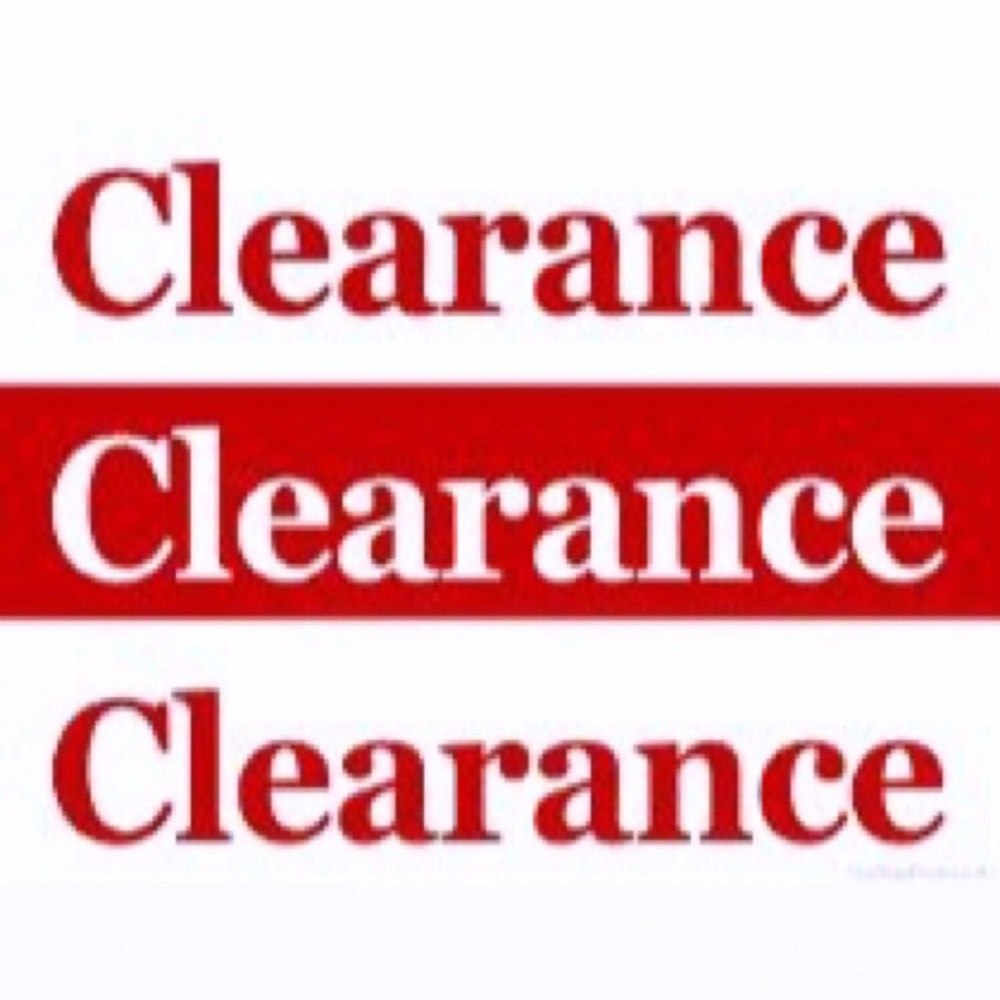 ‼️All clearance items are final price ‼️